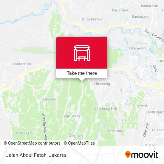 Jalan Abdul Fatah map
