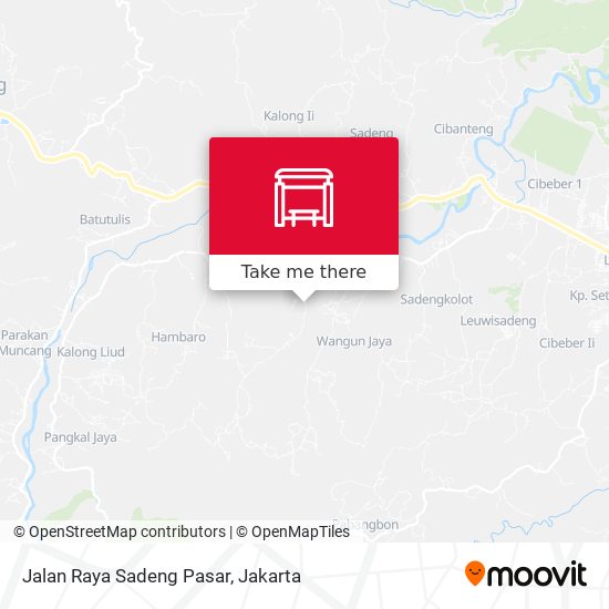 Jalan Raya Sadeng Pasar map