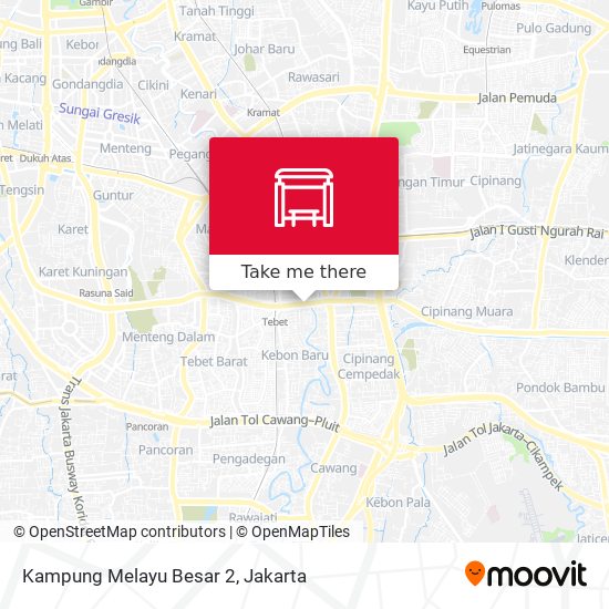 Kampung Melayu Besar 2 map