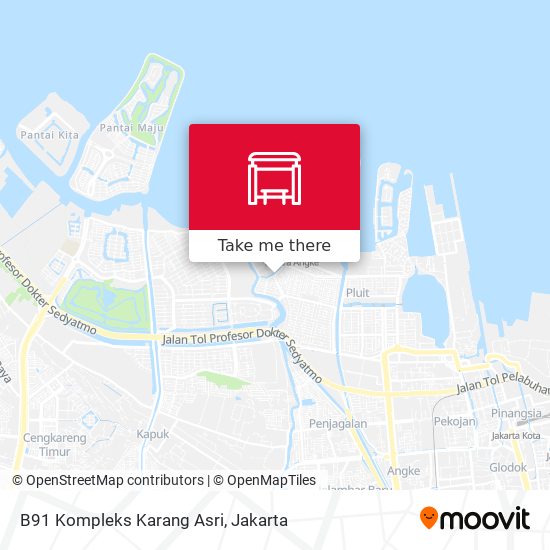 B91 Kompleks Karang Asri map