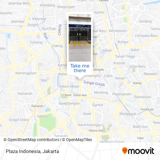 Plaza Indonesia map