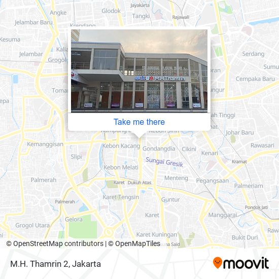 M.H. Thamrin 2 map