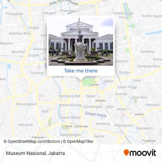 Museum Nasional map