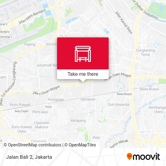 Jalan Bali 2 map