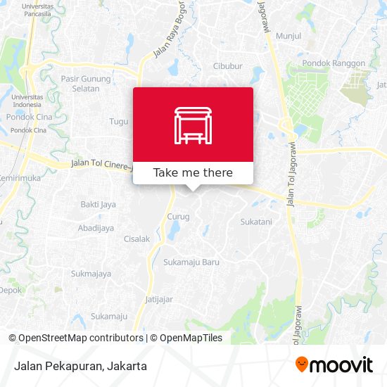 Jalan Pekapuran map