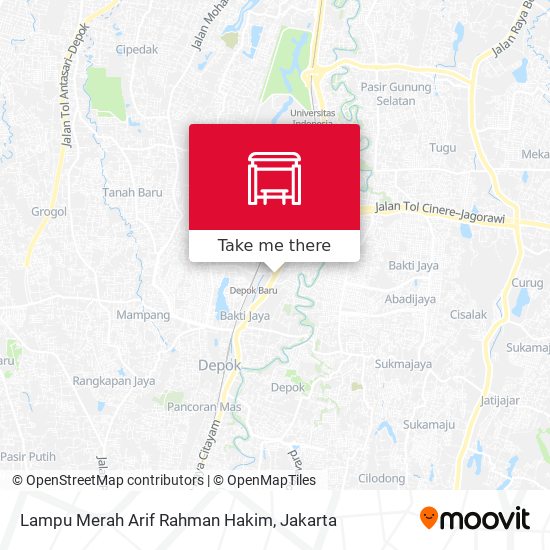 Lampu Merah Arif Rahman Hakim map