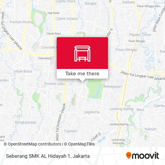 Seberang SMK AL Hidayah 1 map
