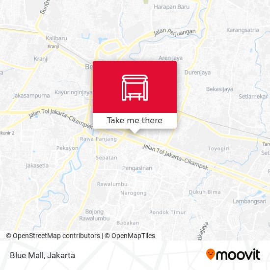 Blue Mall map