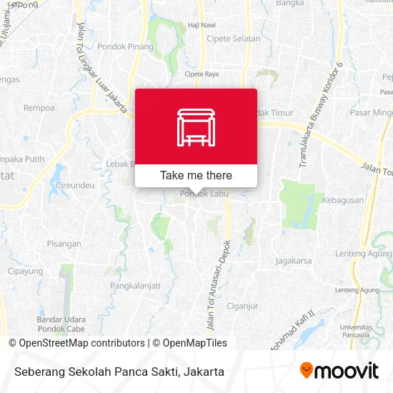 Seberang Sekolah Panca Sakti map