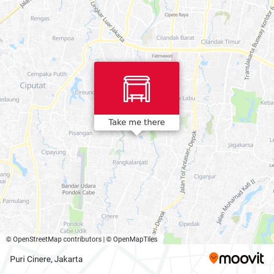 Puri Cinere map