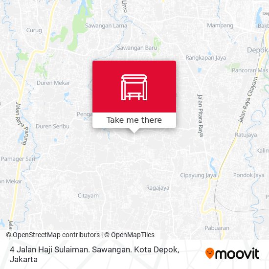 4 Jalan Haji Sulaiman. Sawangan. Kota Depok map