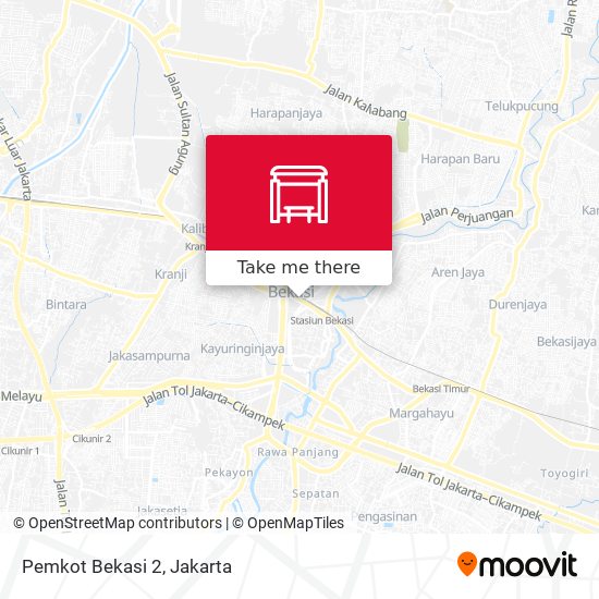 Pemkot Bekasi 2 map