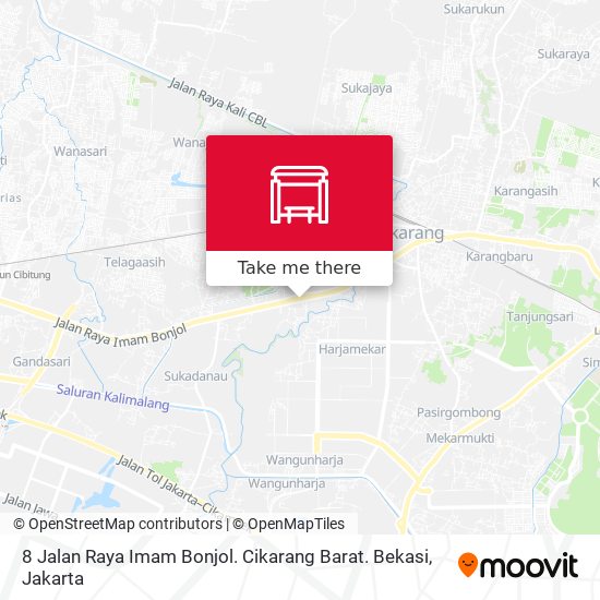 8 Jalan Raya Imam Bonjol. Cikarang Barat. Bekasi map