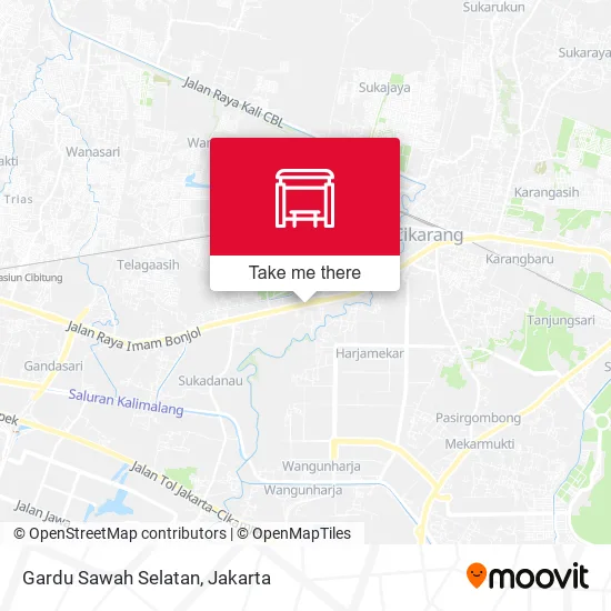 Gardu Sawah Selatan map