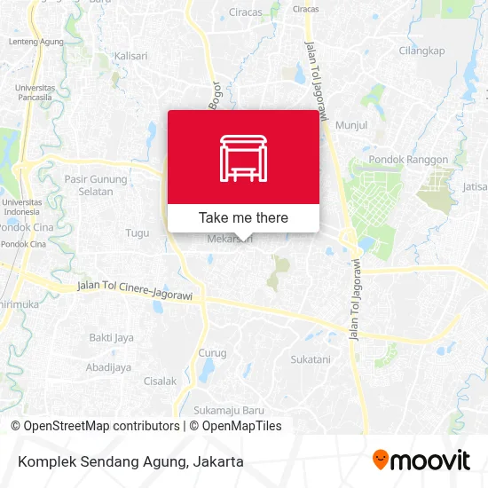 Komplek Sendang Agung map