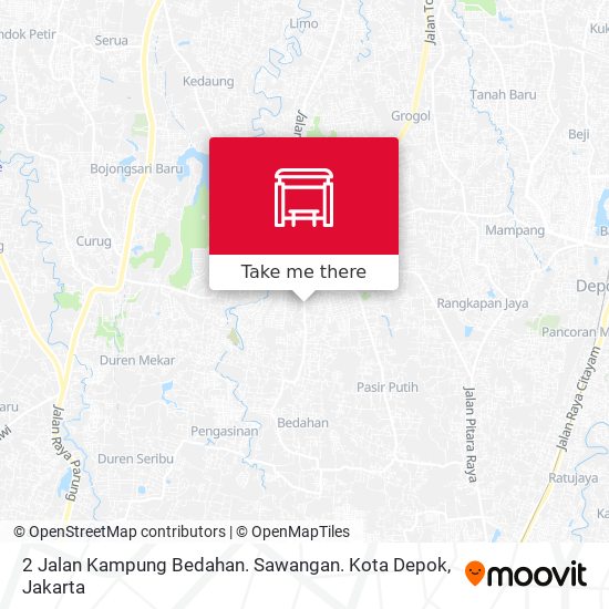 2 Jalan Kampung Bedahan. Sawangan. Kota Depok map