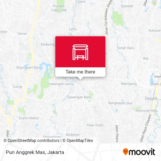 Puri Anggrek Mas map