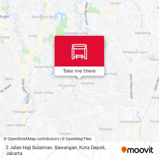 2 Jalan Haji Sulaiman. Sawangan. Kota Depok map