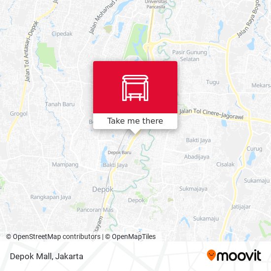 Depok Mall map
