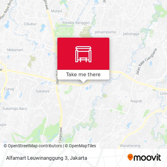 Alfamart Leuwinanggung 3 map