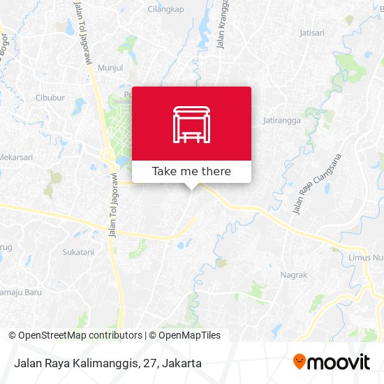 Jalan Raya Kalimanggis, 27 map