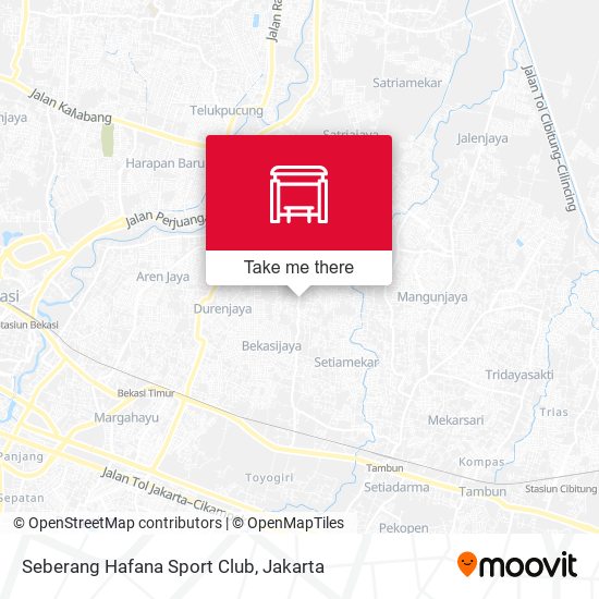 Seberang Hafana Sport Club map