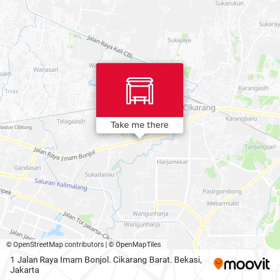 1 Jalan Raya Imam Bonjol. Cikarang Barat. Bekasi map