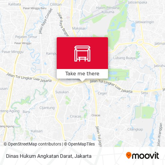 Dinas Hukum Angkatan Darat map