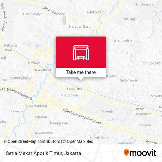 Setia Mekar Apotik Timur map