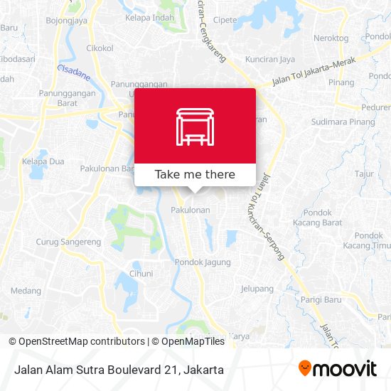 Jalan Alam Sutra Boulevard 21 map