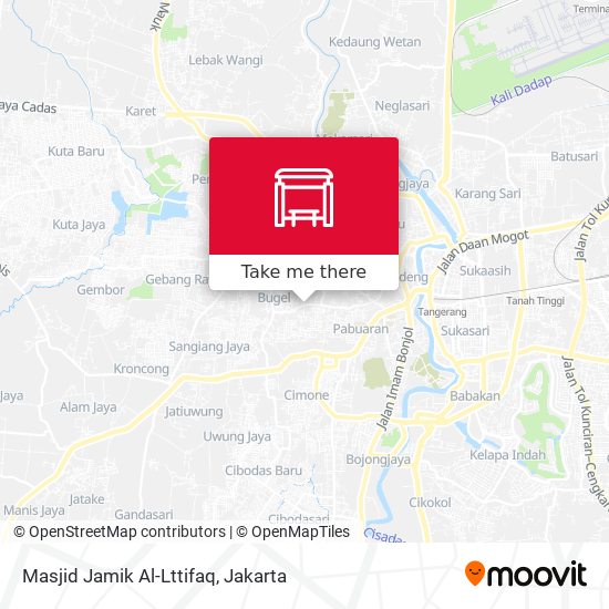 Masjid Jamik Al-Lttifaq map