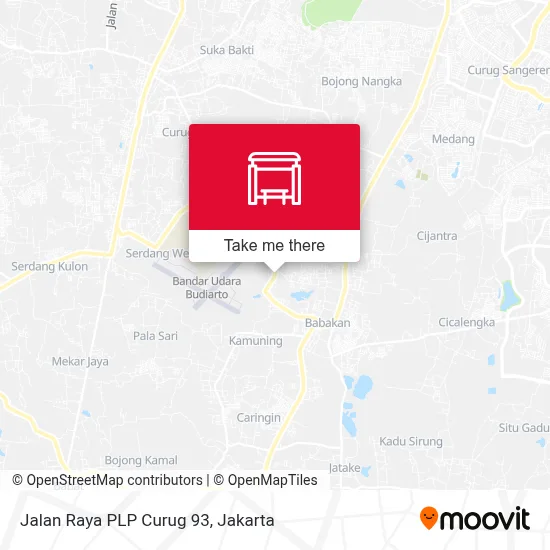 Jalan Raya PLP Curug 93 map