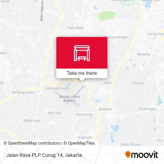 Jalan Raya PLP Curug 14 map
