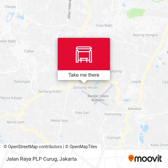 Jalan Raya PLP Curug map