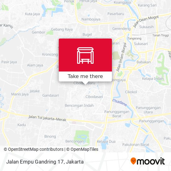 Jalan Empu Gandring 17 map