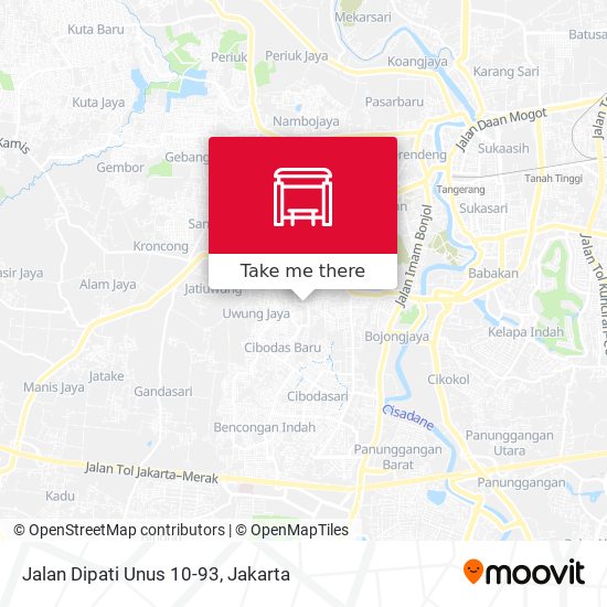 Jalan Dipati Unus 10-93 map
