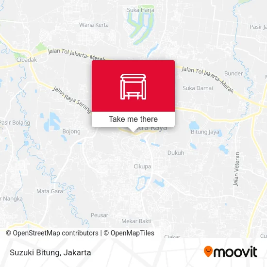 Suzuki Bitung map