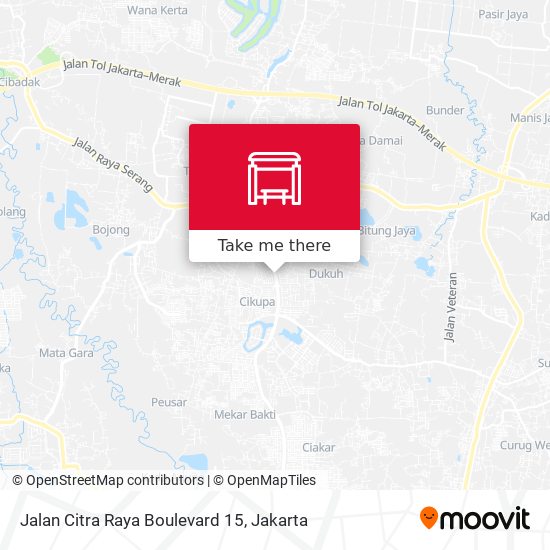 Jalan Citra Raya Boulevard 15 map