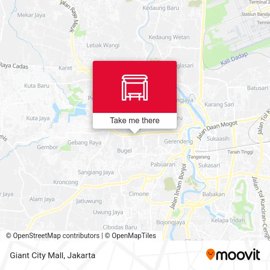 Giant City Mall map