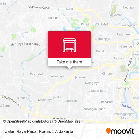 Jalan Raya Pasar Kemis 57 map