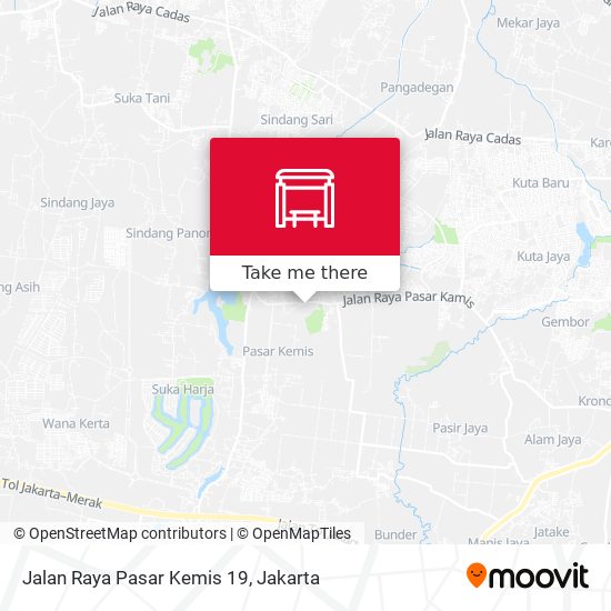 Jalan Raya Pasar Kemis 19 map