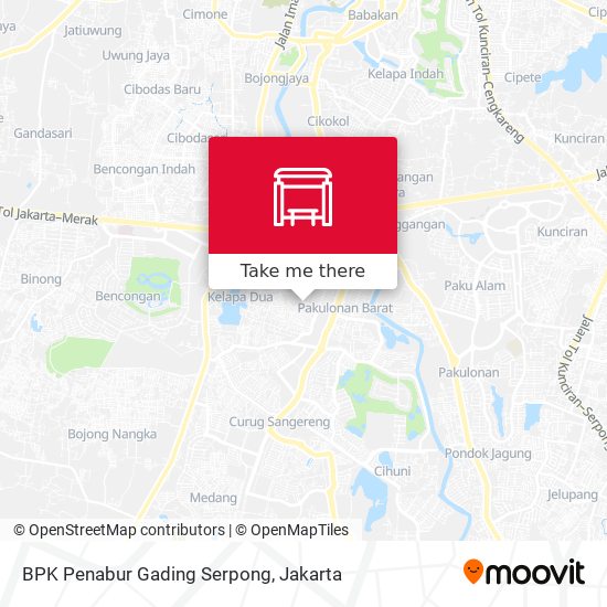 BPK Penabur Gading Serpong map