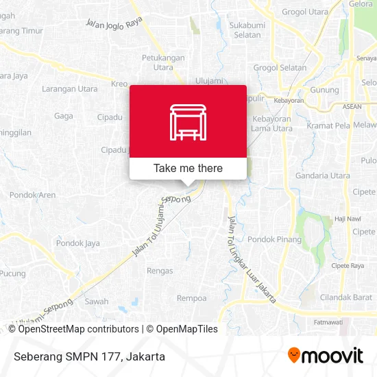 Seberang SMPN 177 map