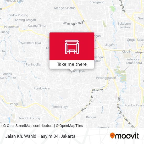 Jalan Kh. Wahid Hasyim 84 map