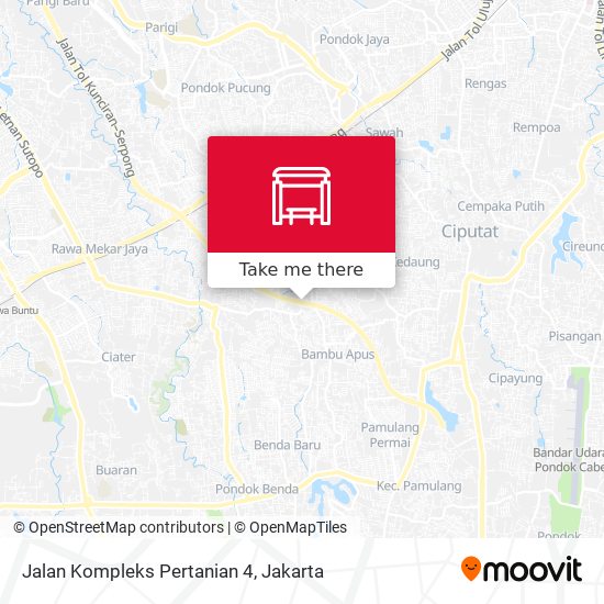 Jalan Kompleks Pertanian 4 map