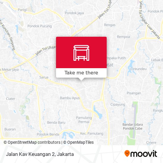 Jalan Kav Keuangan 2 map