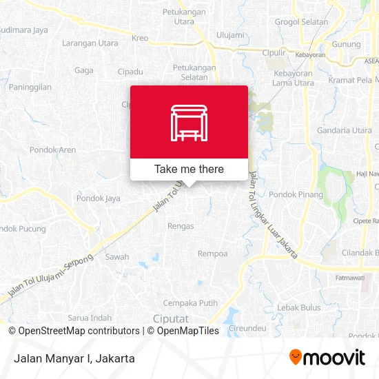 Jalan Manyar I map
