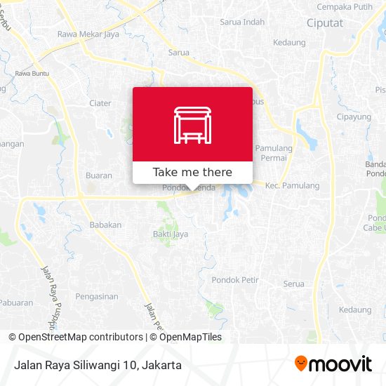 Jalan Raya Siliwangi 10 map