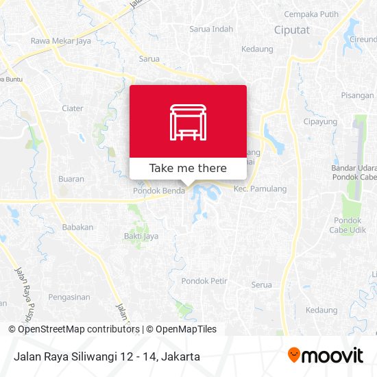 Jalan Raya Siliwangi 12 - 14 map