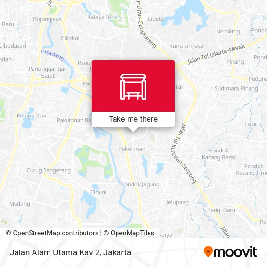 Jalan Alam Utama Kav 2 map